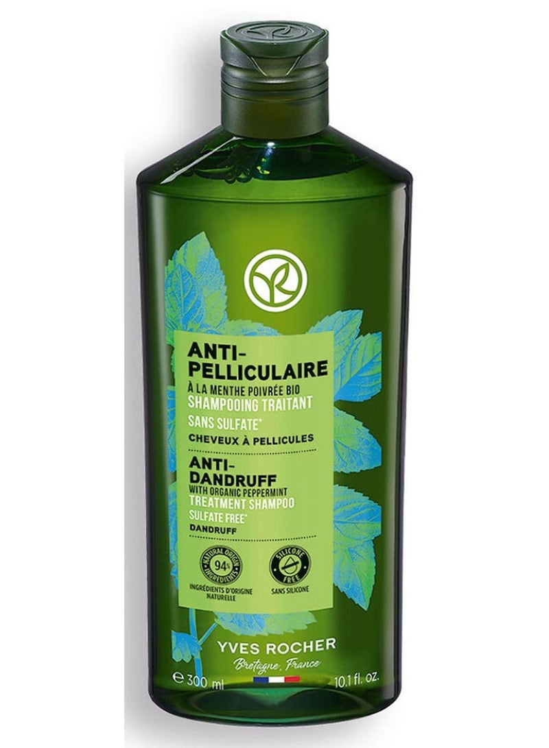 Yves Rocher Anti-Dandruff Treatment Shampoo, Sulfate-Free 300 ML - Image 1
