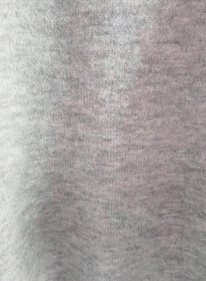 Take Two Plus Size Solid V Neck Knit Sweater - Image 5