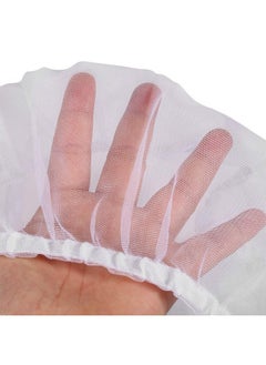 TOPINCN TOPINCN Bird Cage Cover, 4 Colors Parrot Nylon Mesh Net Bird Cage Net Cover for Home(White)  - Image 3