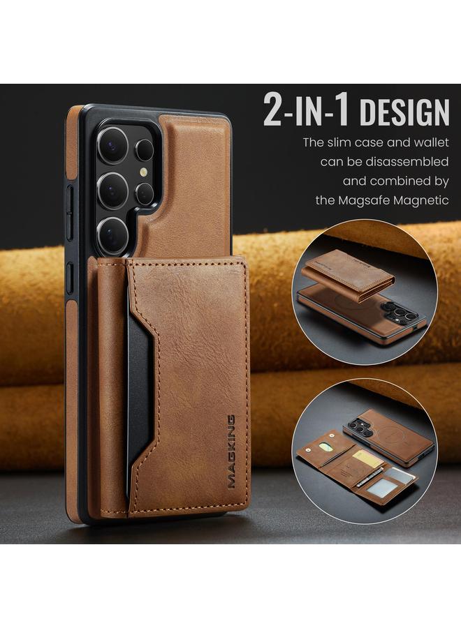 Dg Ming Case For Samsung Galaxy S25 Ultra 5G MAGKING-K2 Series MagSafe RFID Card Bag Detachable Phone Case - Image 2