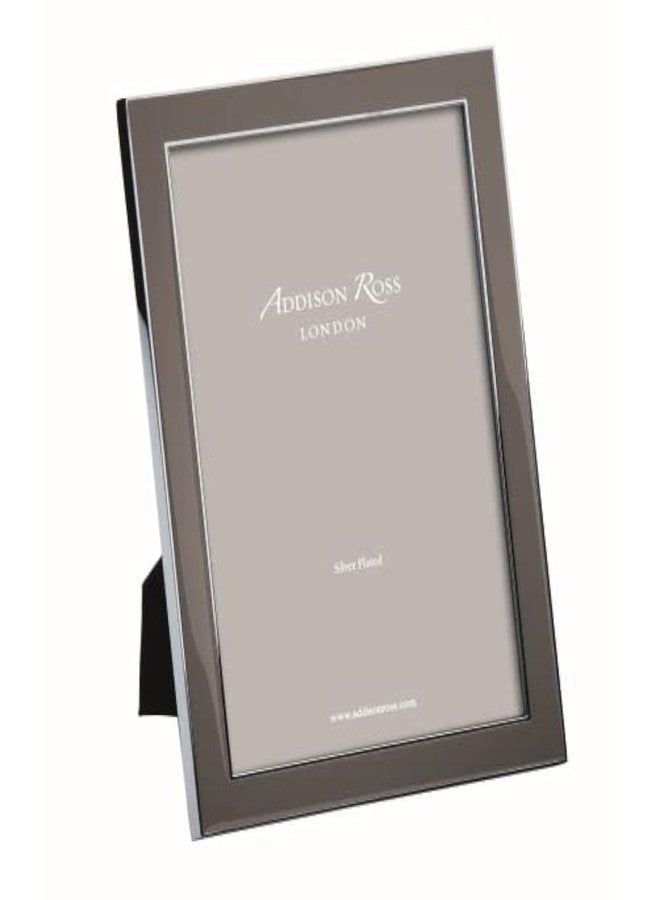 Addison Ross Taupe Enamel Frame 4x6 - Image 1