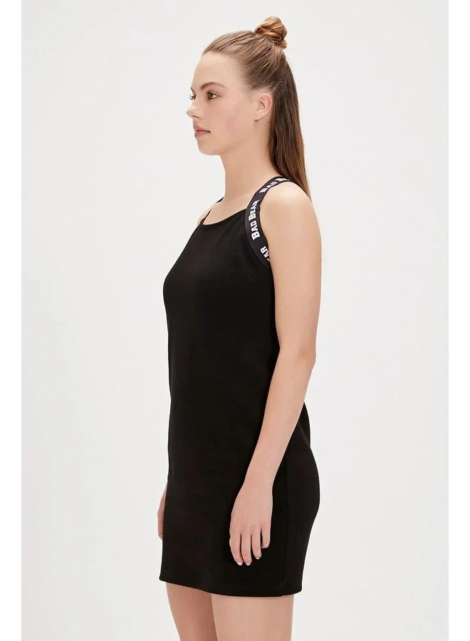 Bad Bear  Debra Black Strap Women's Dress. for Women | Best Price UAE