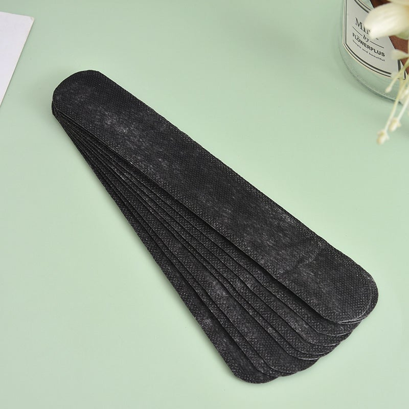 Generic Summer Sweatproof Armpit Pads Ultra-Thin Invisible Black brim stickers [10 pieces]]