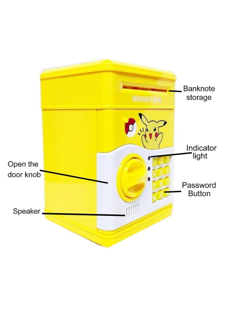 Yuwell Electronic Premium Quality Durable Sturdy Unique Design Piggy Bank Pikachu - Image 4