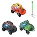 Save Unicorn Tracks Cars only Replacement Race Cars for Tracks with 3 Flashing LED Lights Racing Car Track Accessories Glow in The Dark Compatible with Most Tracks for Kids Boys and Girls3pack - Image 3