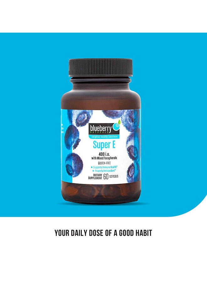 blueberry NATURALS - Super E 400IU Softgel 60's - Image 1