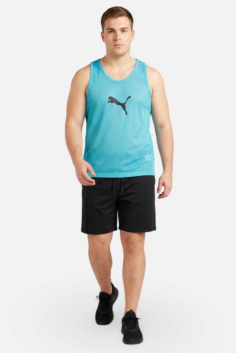 PUMA Men Sportswear Fit Sleeveless Training Vest, Blue - Image 2