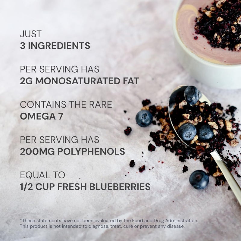 Blueprint Bryan Johnson Blueberry Nut Mix - Real Blueberries, Roasted Macadamia Nuts and Walnuts - Keto and Paleo Friendly - Image 4