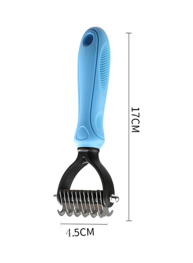 Beauenty Hair Removal Comb For Dogs Cat Blue/Black - Image 2