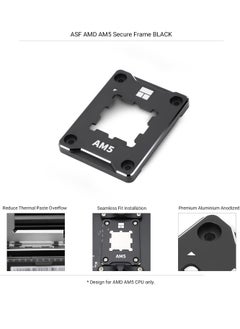 Generic ASF-Black AM5 CPU Holder, Corrective Anti-Bending Fixing Frame, AM5 Full-fit Fixed Non-Marking Mounter, AM5 Anti-Bending Contact Frame, CPU Cooler Standard  - Image 3