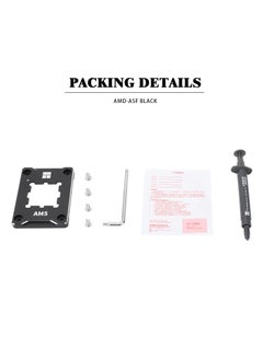 Generic ASF-Black AM5 CPU Holder, Corrective Anti-Bending Fixing Frame, AM5 Full-fit Fixed Non-Marking Mounter, AM5 Anti-Bending Contact Frame, CPU Cooler Standard  - Image 4