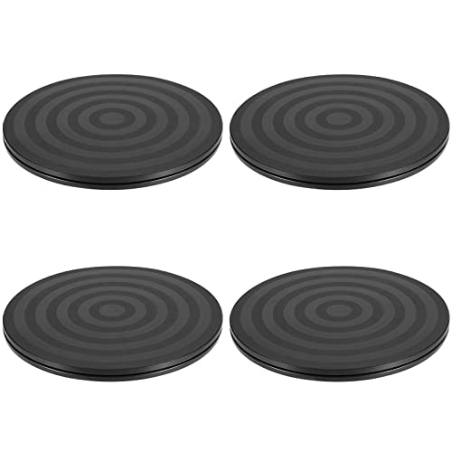 JAPCHET 4 Pack 8 Inch Bonsai Turntable, Heavy Duty Rotating Lazy Susan Garden Swivel Stand, 44lbs Loading Capacity - Image 1