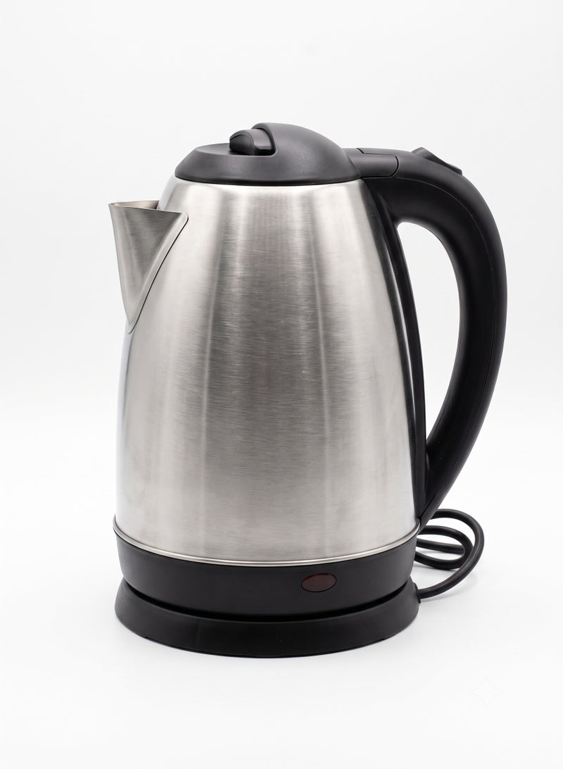 Maroof Electric Stainless Steel Kettle 1.5 Liter 1500W Fast Boiling Water Kettle with 360 Degree Rotatable Base for Home and Office