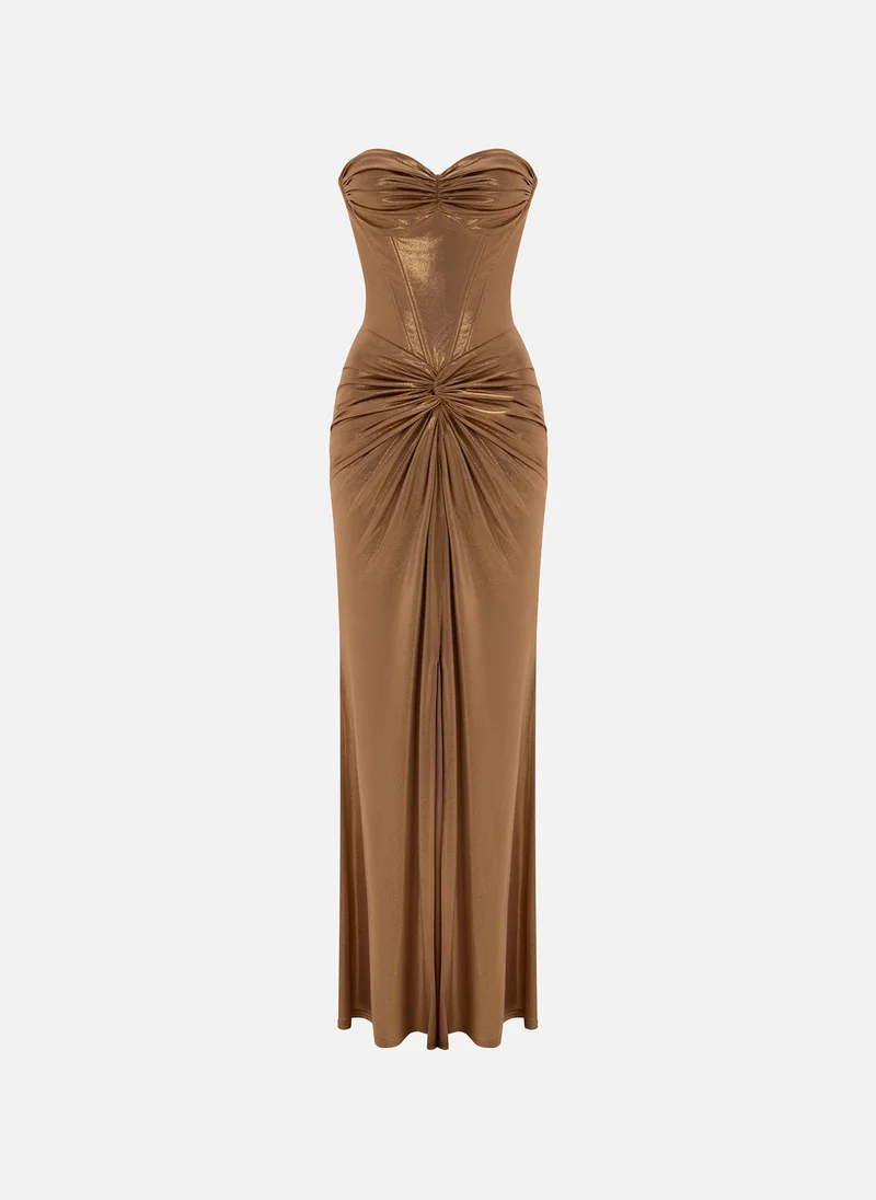 Lichi  Maxi dress with corset bodice for Women | Best Price UAE