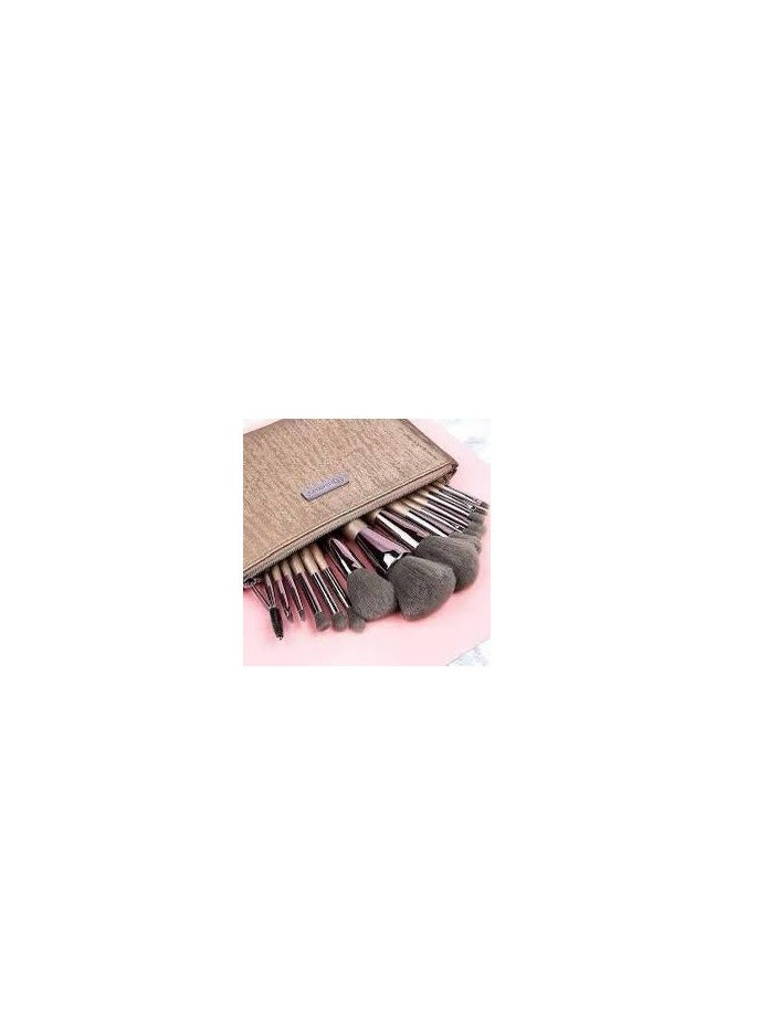 Lavish Elegance 15 Piece Brush Set With Cosmetic Bag - Image 2