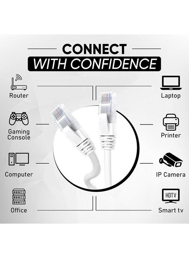 Taimi Cable Premium Cat 5 Ethernet High Quality Wired Network Solution for All Devices White 70M - Image 5