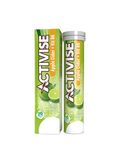 Activise Apple Cider With Vitamin B6 Effervescent Tab Citrus 20's  - Image 1