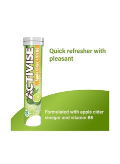 Activise Apple Cider With Vitamin B6 Effervescent Tab Citrus 20's  - Image 3