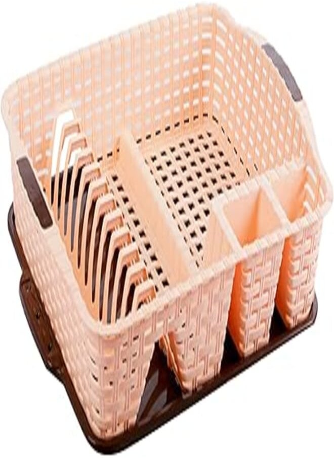 El Watania El watania turkish dish organizer and strainer beige*brown 