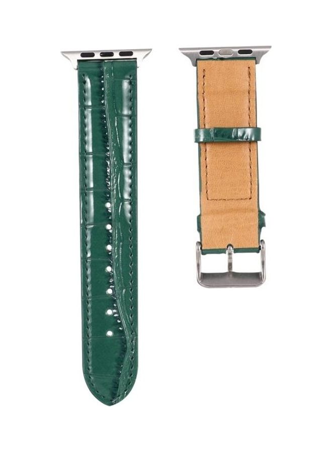 NIBEMINENT Replacement Watchband For Apple Watch Green - Image 1