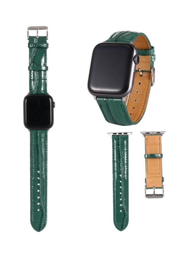 NIBEMINENT Replacement Watchband For Apple Watch Green - Image 2