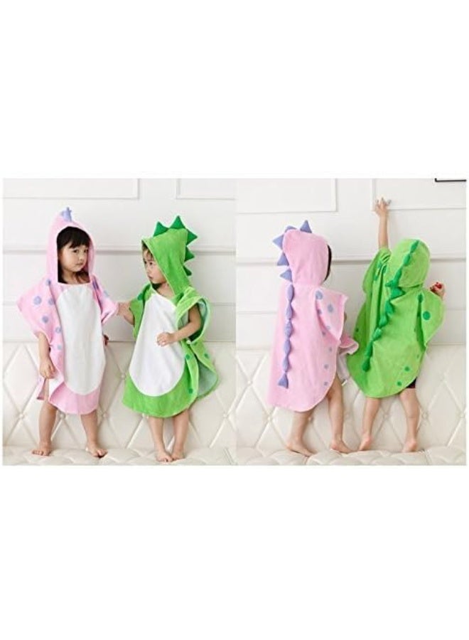 Soft Cotton Baby Bath Towel Beach Towel Bathrobe for Kids 0-8 years - Image 3