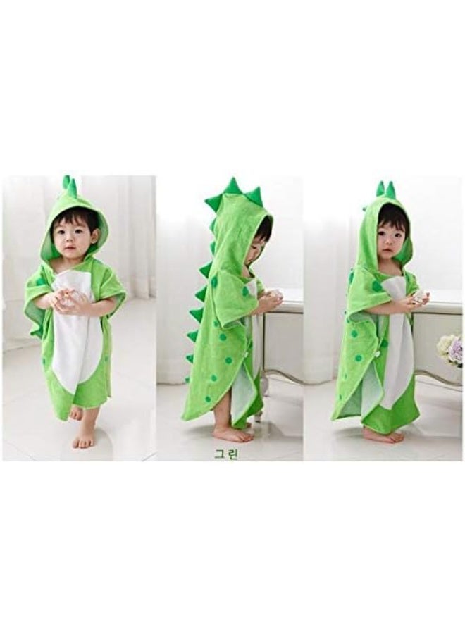 Soft Cotton Baby Bath Towel Beach Towel Bathrobe for Kids 0-8 years - Image 2