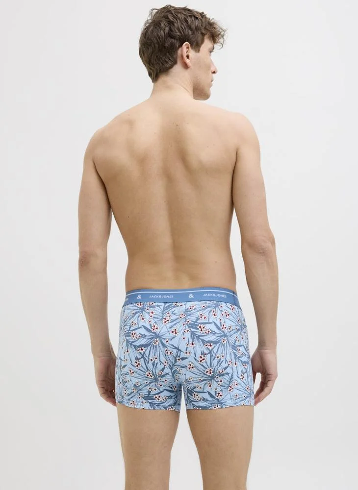 JACK & JONES Jaczach 3-Pack Printed Trunks