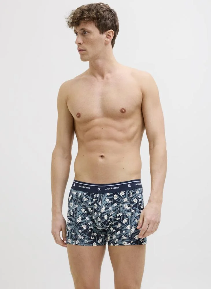 JACK & JONES Jaczach 3-Pack Printed Trunks