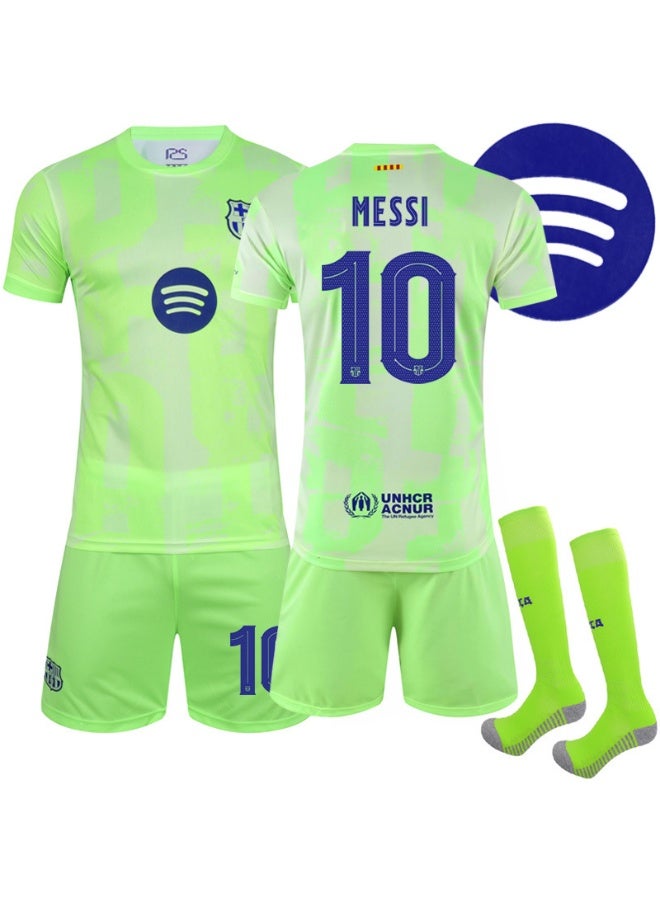 football jerseys and shorts sets, breathable and quick-drying sports uniforms, football team jerseys, men's and women's youth teams, multiple sizes and colors, for training, matches and street wear - Image 1