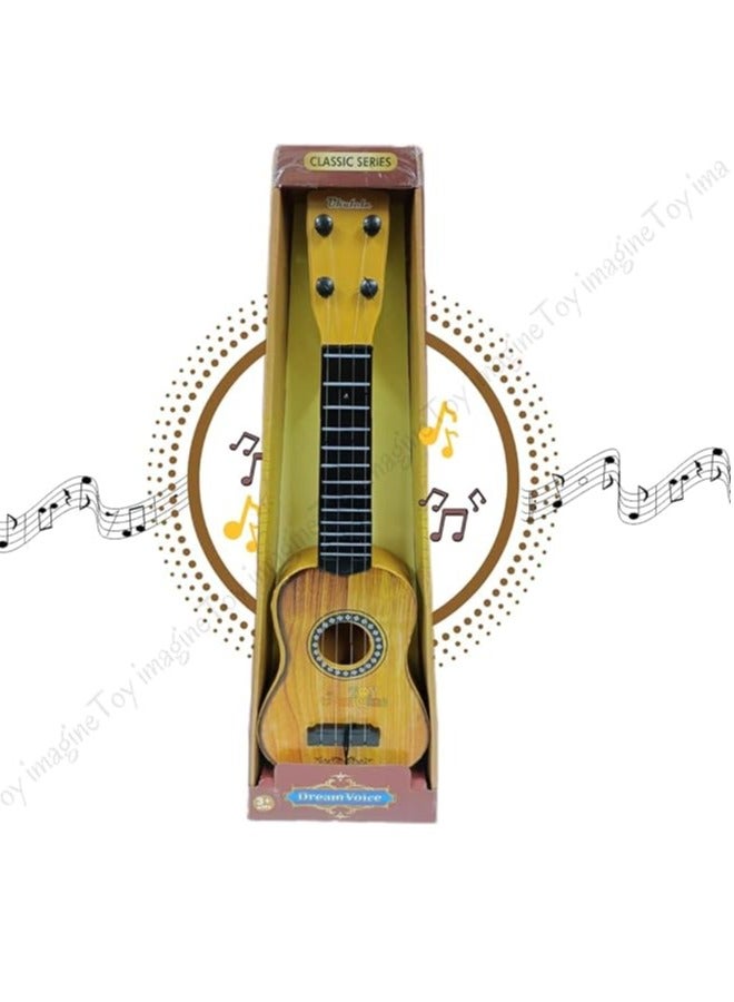 Guitar Toy 4-String Acoustic Music Learning Toys | Sound Toys Best Gift for Kids | Musical Instrument Educational Toy Guitar for Beginner | Age 3 - 6 (Product Colour May Vary)  - Image 4