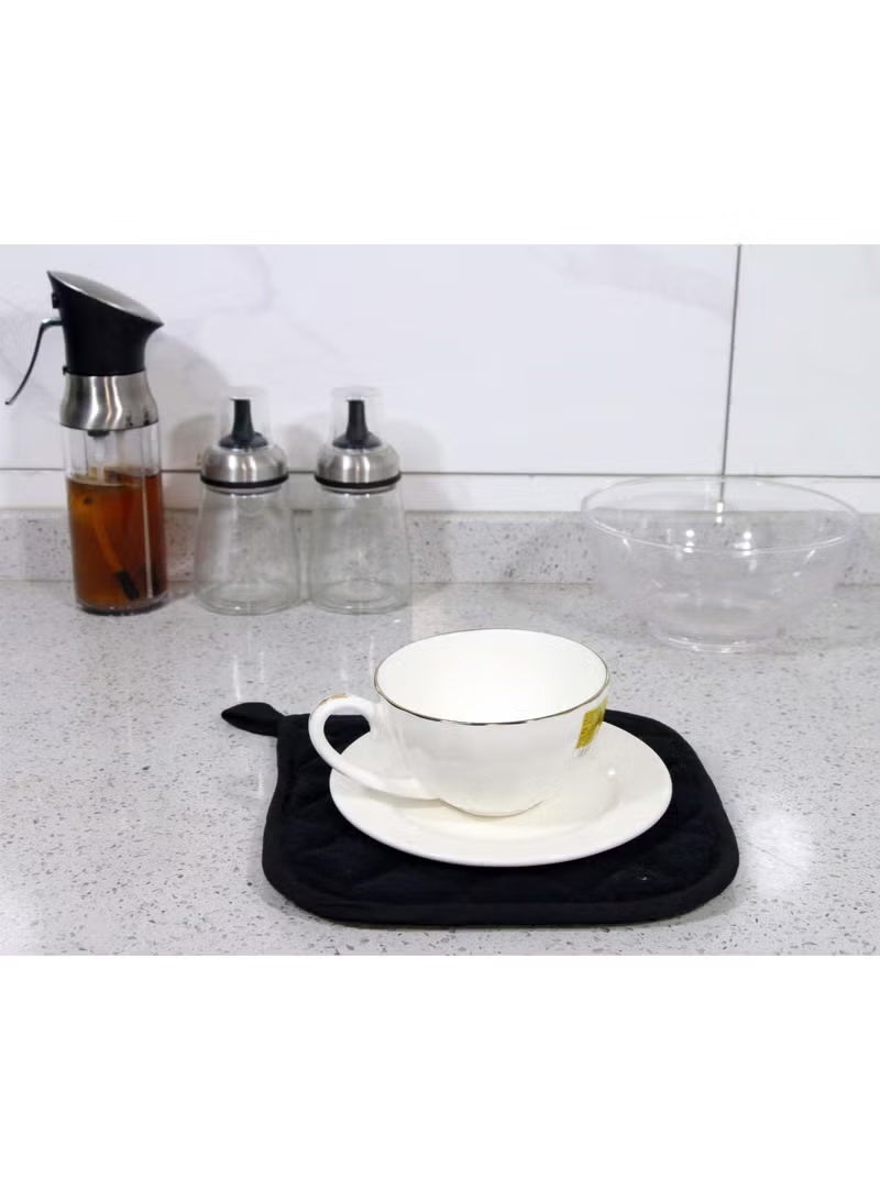 QZ 5 PCS Pot Holders for Kitchen, Cotton Potholers with Great Heat Resistance, Hot Pads, Trivets for Cooking and Baking - Image 5