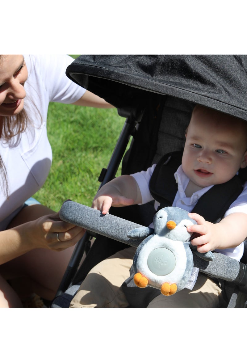 summer infant لعبة صوفية صغيرة على شكل بطريق من صيف إنفانت سلامبر باديز - Image 2