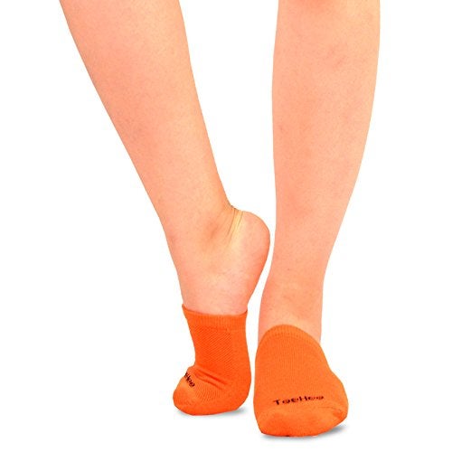 TeeHee Socks Fashion Liner Half Socks for Women Viscose Bamboo Toe Topper 5-Pair (Women-5Pair, Basic) - Image 3