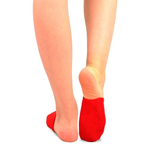 TeeHee Socks Fashion Liner Half Socks for Women Viscose Bamboo Toe Topper 5-Pair (Women-5Pair, Basic) - Image 4