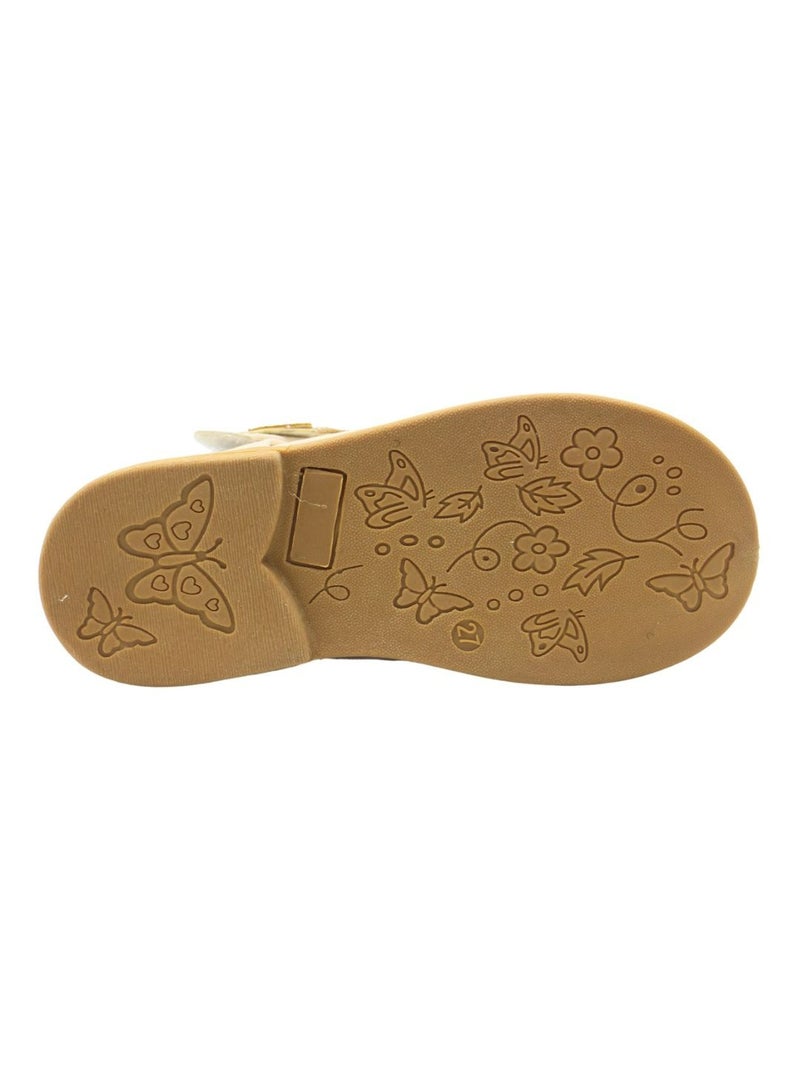 Mon Ami Girls and Kids School Shoes | Soft Bottom, Hook and Loop, Flats & Lightweight for Little Kid | Casual Baby Girl Shoes for Party, School Uniform, Black Dress & Wedding Dress - Image 5