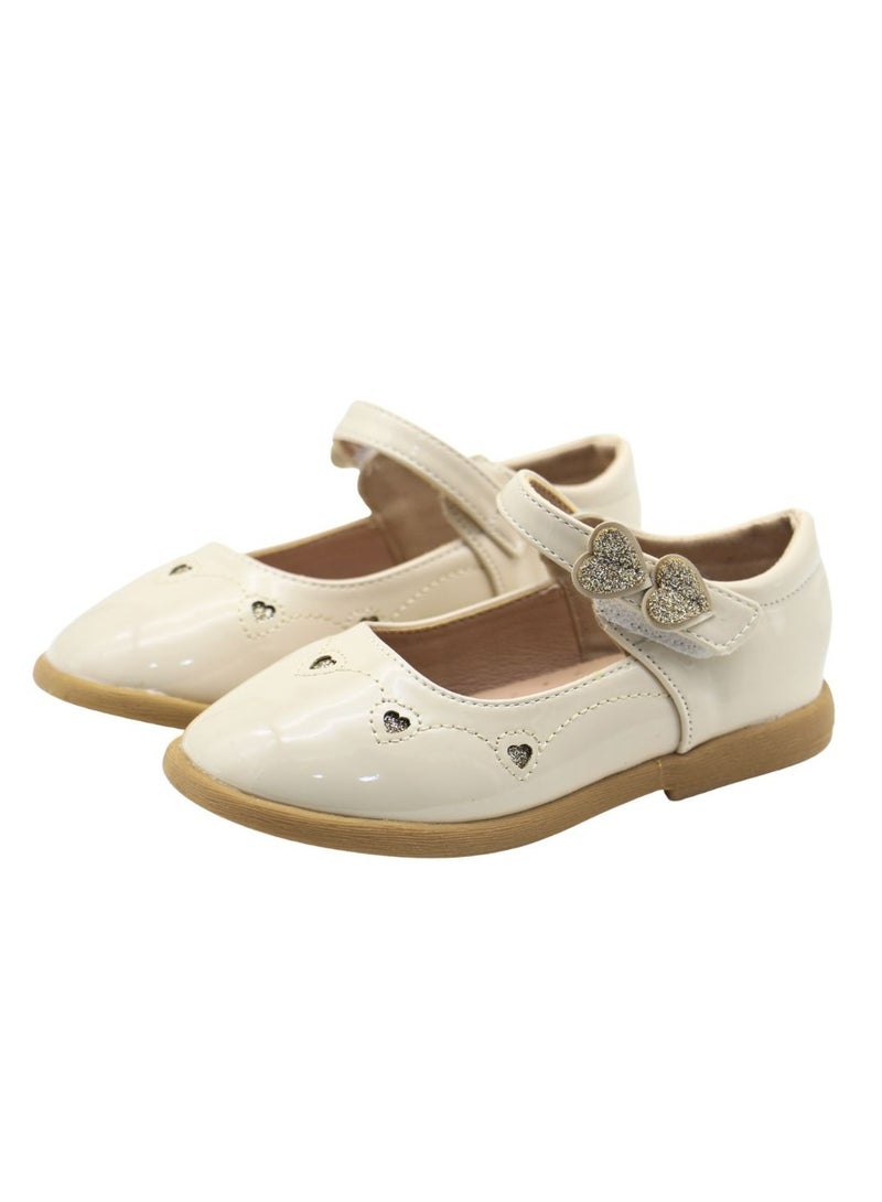 Mon Ami Girls and Kids School Shoes | Soft Bottom, Hook and Loop, Flats & Lightweight for Little Kid | Casual Baby Girl Shoes for Party, School Uniform, Black Dress & Wedding Dress - Image 3