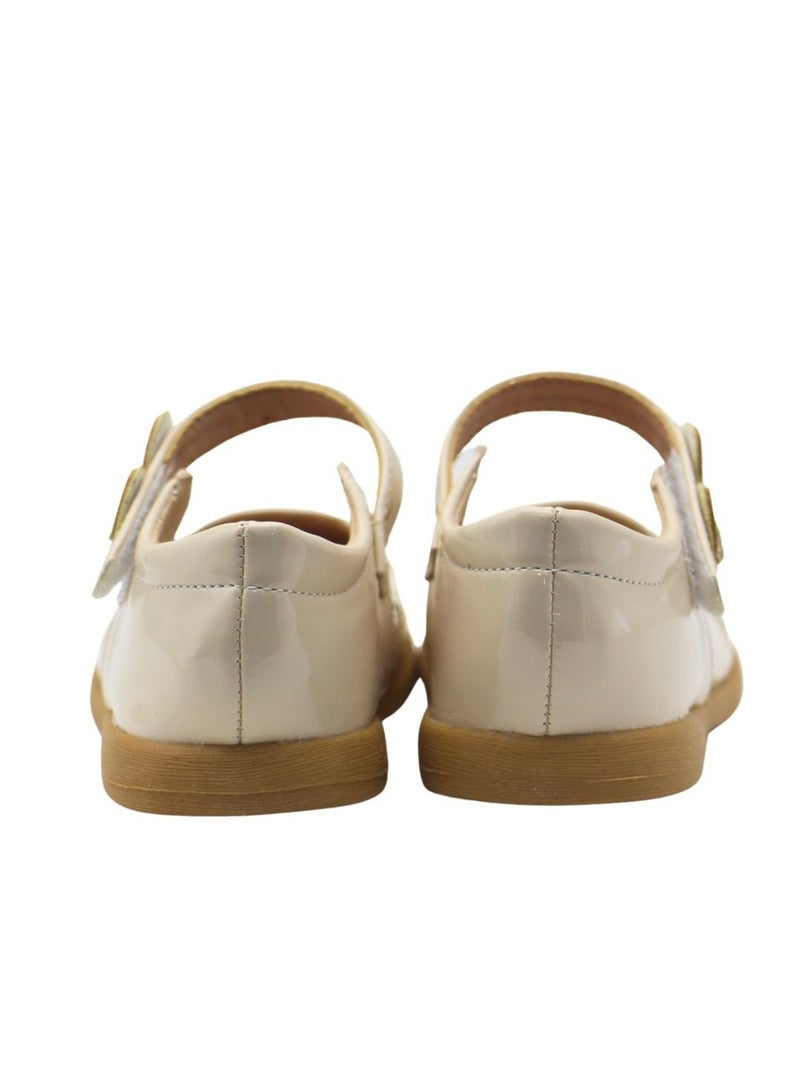 Mon Ami Girls and Kids School Shoes | Soft Bottom, Hook and Loop, Flats & Lightweight for Little Kid | Casual Baby Girl Shoes for Party, School Uniform, Black Dress & Wedding Dress - Image 4