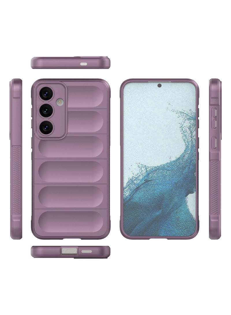 GOLDEN MASK GOLDEN MASK Compatible With Samsung Galaxy S24 Plus Magic Case ShockProof (Purple)  - Image 2