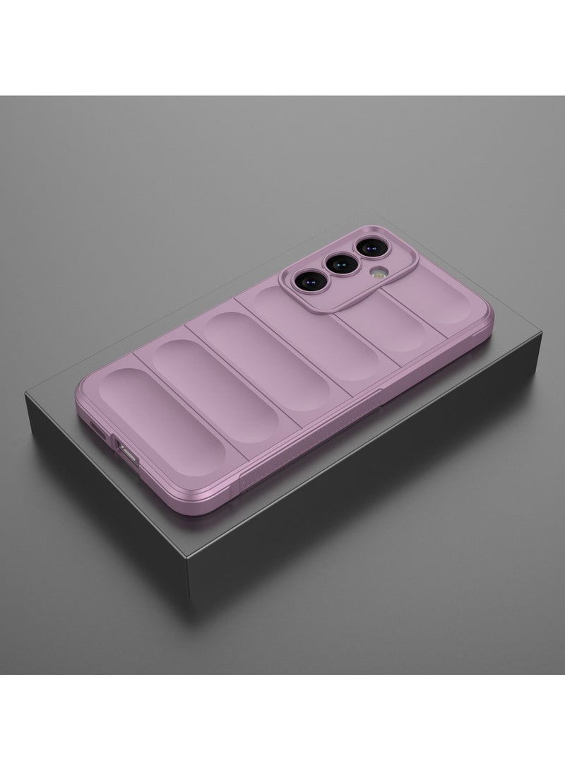 GOLDEN MASK GOLDEN MASK Compatible With Samsung Galaxy S24 Plus Magic Case ShockProof (Purple)  - Image 3