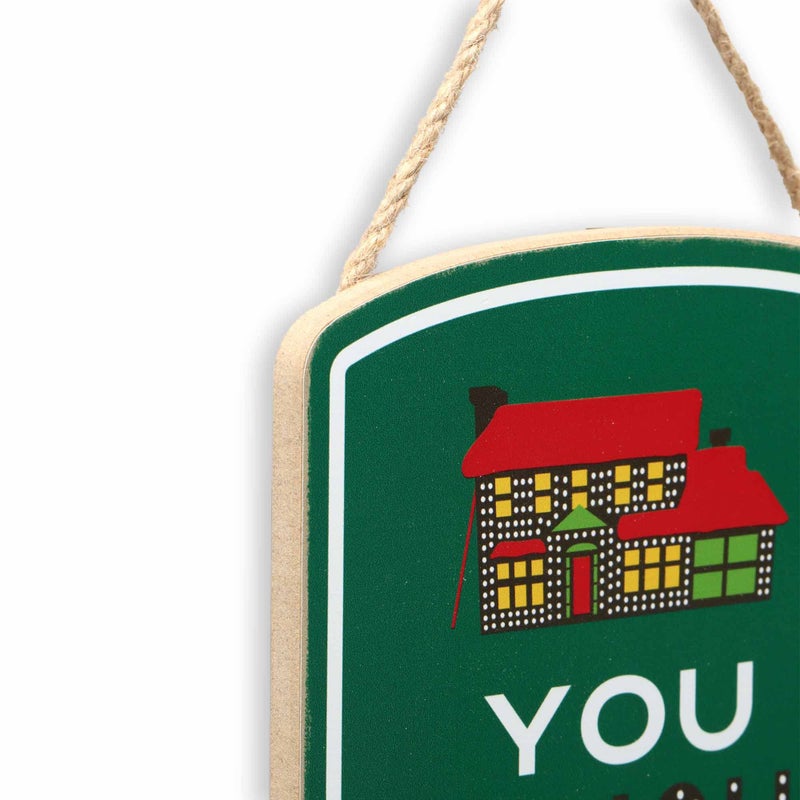 Open Road Brands National Lampoon's Christmas Vacation You Serious Clark? Hanging Wood Wall Decor - Funny Christmas Vacation Sign - Image 4