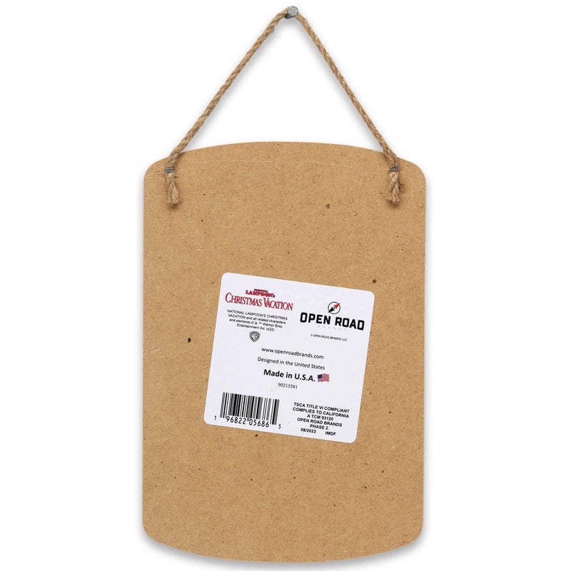 Open Road Brands National Lampoon's Christmas Vacation You Serious Clark? Hanging Wood Wall Decor - Funny Christmas Vacation Sign - Image 3