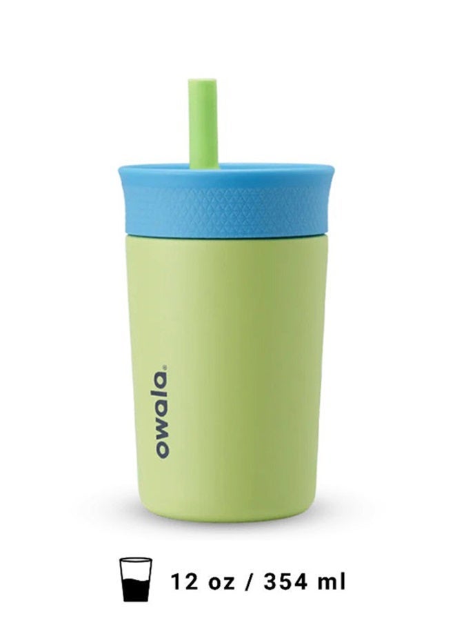 كوب أطفال معزول من الفولاذ المقاوم للصدأ، سعة ١٢ أونصة (٣٥٤ مل)، خالٍ من مادة BPA والرصاص - Image 1