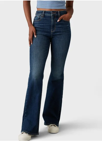 American Eagle High Waist Flared Jeans