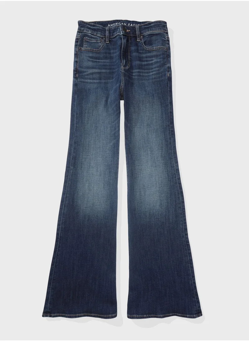 American Eagle High Waist Flared Jeans