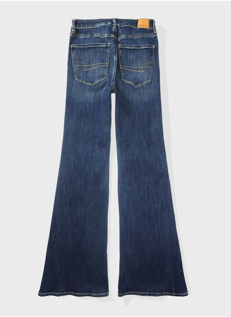 American Eagle High Waist Flared Jeans