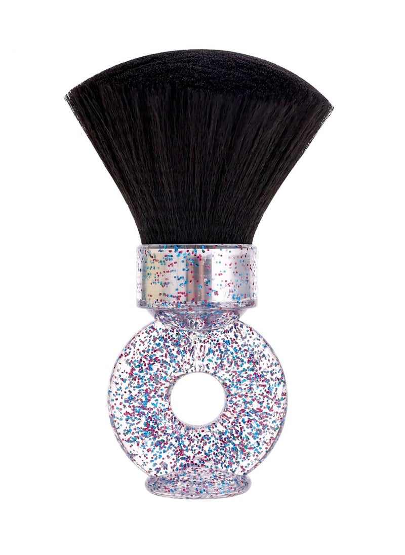 Y&D SYOSI, Neck Duster Brush for Barber Hair Cutting Cleaning, Ring Handle Soft to Remove Broken from Face Ears  - Image 1