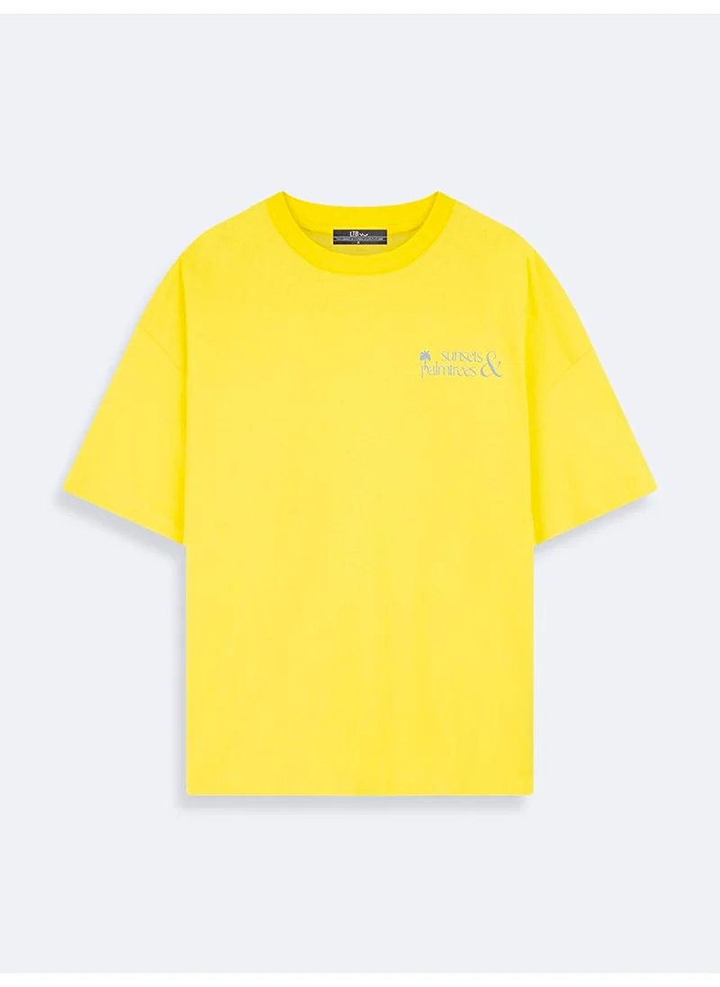 ال تي بي Yellow T-Shirt