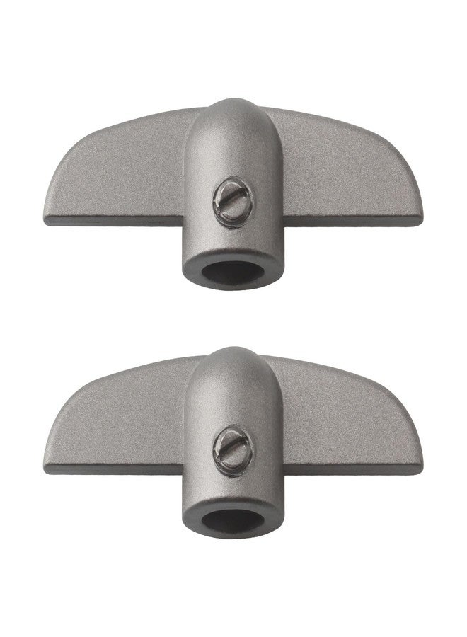 VIDABTE T-Handle Crank for Andersen Casement Windows, 3/8 in Tee Handle Casement Operator, Butterfly Wing Nut T-Handles (2 pcs) - Image 1