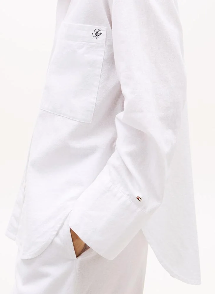 TOMMY HILFIGER  Casual Oversized Shirt for Women | Best Price UAE
